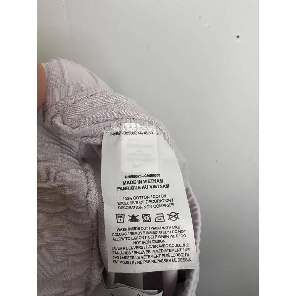 Nike Pants Womens XS Essential High Rise Light Purple Jogger Athleisure Street - Picture 4 of 9